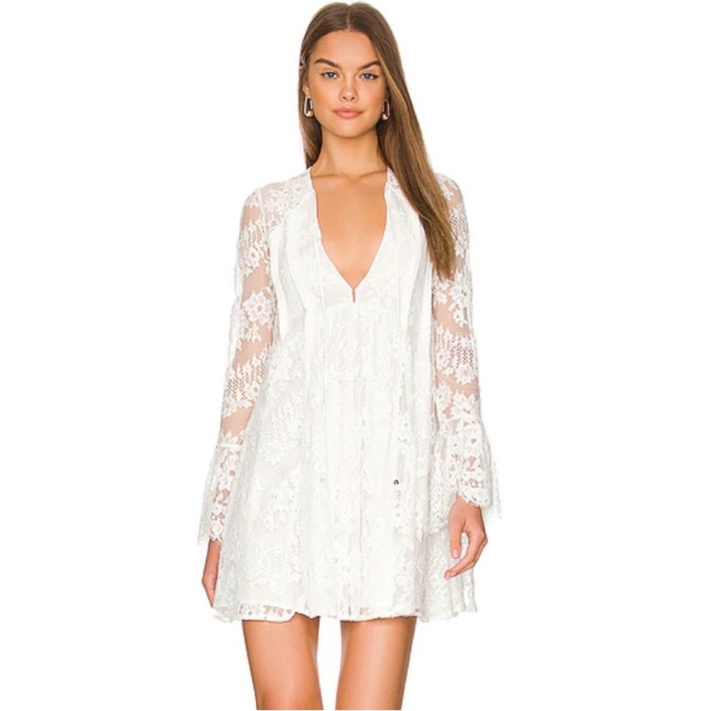 Aurelia Free People Lace mini dress